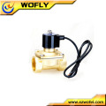 China fábrica de productos 2 vías 220v / 24v válvula de bola de solenoide submarina